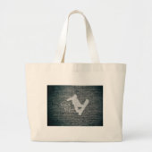 Huck Ja (Snowboarding) Grote Tote Bag (Voorkant)