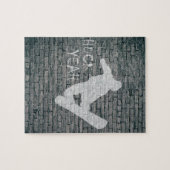 Huck Ja (Snowboarding) Legpuzzel (Horizontaal)