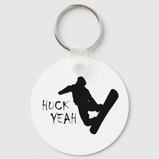 Huck Ja (Snowboarding) Sleutelhanger (Voorkant)