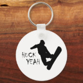 Huck Ja (Snowboarding) Sleutelhanger (Voorkant)