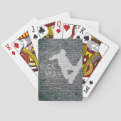 Huck Ja (Snowboarding) Speelkaarten (Achterkant)