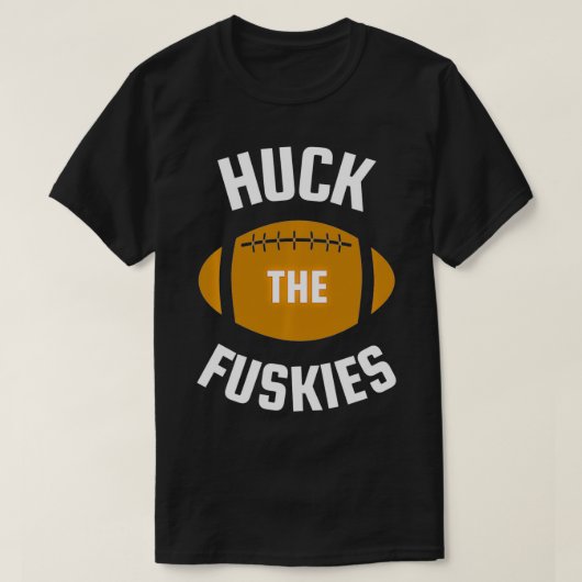 Huck the Fuskies Rivals shirt Washington Oregon Te (Design voorkant)