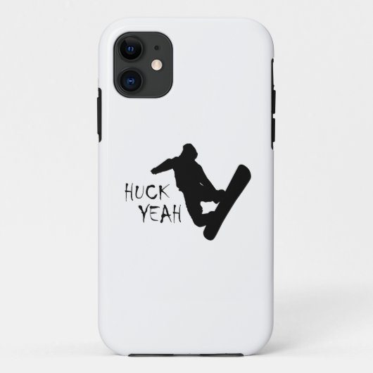 Huck Yeah (Snowboarden) Case-Mate iPhone Case (Achterkant)
