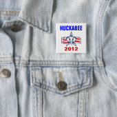 Huckabee 2012 vierkante button 5,1 cm (In situ)
