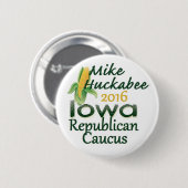 HUCKABEE 2016 RONDE BUTTON 5,7 CM (Voorkant /achterkant)