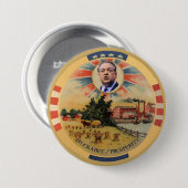 Huckabee en Welvaart Ronde Button 7,6 Cm (Voorkant /achterkant)