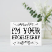 huckleberry briefkaart (Staand voorkant)