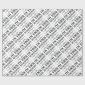 huckleberry cadeaupapier (Vlak)