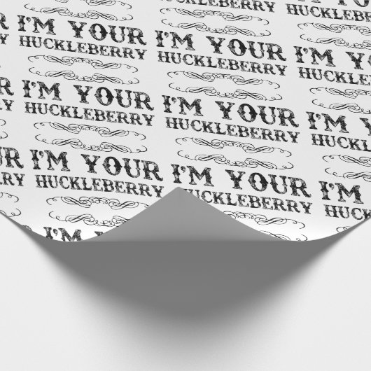 huckleberry cadeaupapier (Hoek)