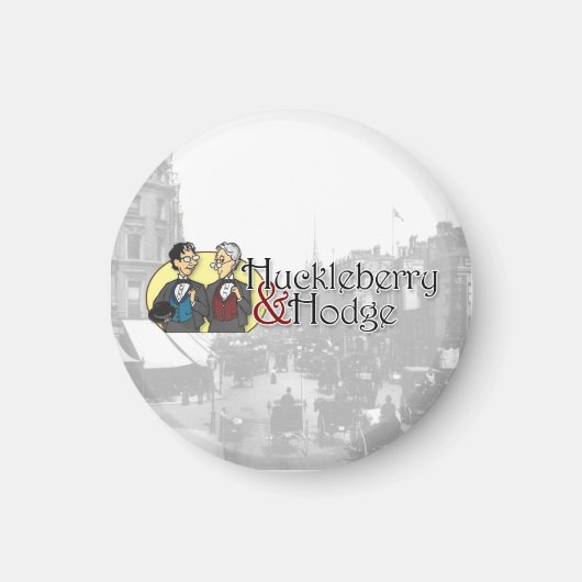 Huckleberry en Hodge magneet (Voorkant)