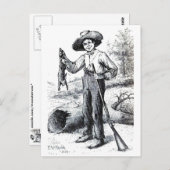 Huckleberry Finn Briefkaart (Voorkant / Achterkant)