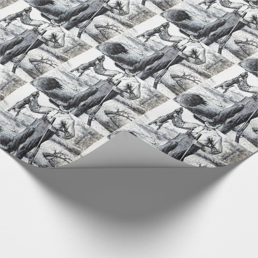 Huckleberry Finn Cadeaupapier (Hoek)