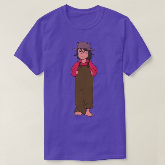 Huckleberry Finn O Book T-shirt (Design voorkant)