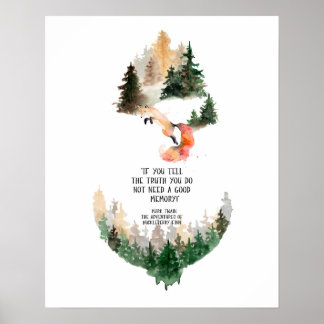 Huckleberry Finn Quote Literary Art Print