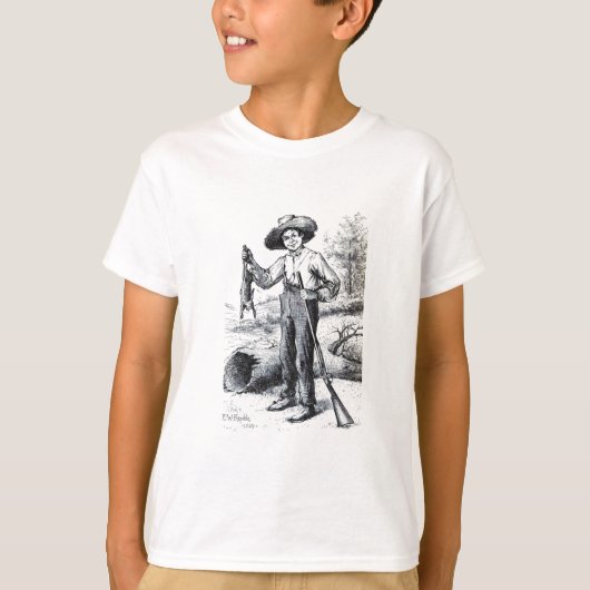 Huckleberry Finn T-shirt (Voorkant)