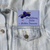 Huckleberry Fruit Verzamelknop Button (Insitu)