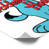 Huckleberry Hound Poster (Hoek)