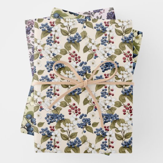 Huckleberry Inpakpapier Vel (In situ)