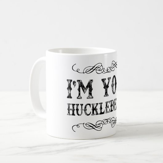 huckleberry koffiemok (Voorkant links)