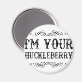 huckleberry magneet (Voorkant / Achterkant)