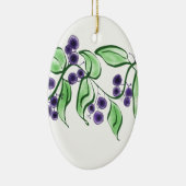 Huckleberry tak keramisch ornament (Rechts)