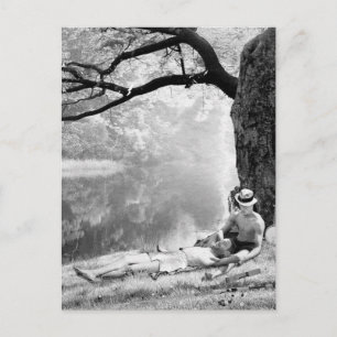 Huckleberry & Tom Briefkaart