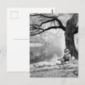 Huckleberry & Tom Briefkaart (Voorkant / Achterkant)