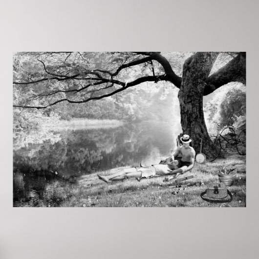 Huckleberry & Tom Poster (Voorkant)