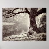 Huckleberry & Tom (Sepia Edition) Poster (Voorkant)