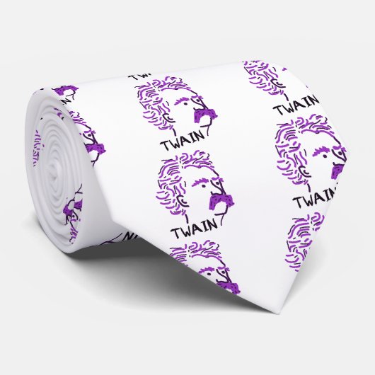 Huckleberry Twain Stropdas (Opgerold)