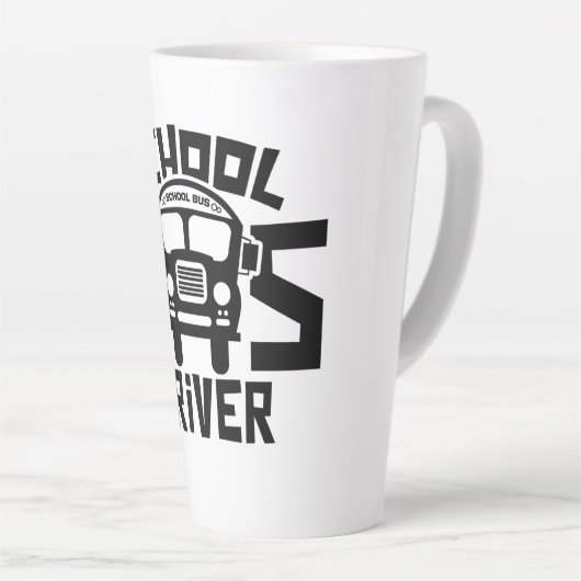 hudachylaten latte mok (Rechterhoek)