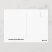Huddersfield Breed Canal Briefkaart (Achterkant)