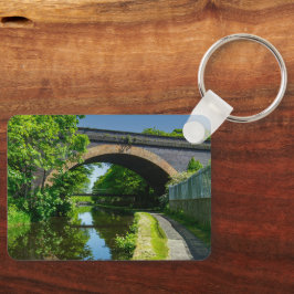 Huddersfield Broad Canal and Whitacre Mill Viaduct Sleutelhanger