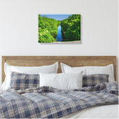 Huddersfield Broad Canal Canvas Afdruk (Insitu (Slaapkamer))