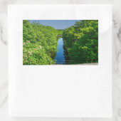 Huddersfield Broad Canal Rechthoekige Sticker (Tas)