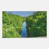 Huddersfield Broad Canal Rechthoekige Sticker (Voorkant)