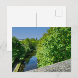 Huddersfield Broad Canal, Whitacre Mill Viaduct Briefkaart