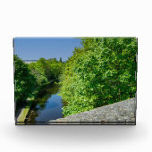Huddersfield Broad Canal, Whitacre Mill Viaduct Fotoblokken (Voorkant)