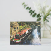 Huddersfield Canal Briefkaart (Staand voorkant)