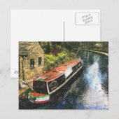 Huddersfield Canal Briefkaart (Voorkant / Achterkant)