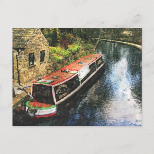 Huddersfield Canal Briefkaart (Voorkant)