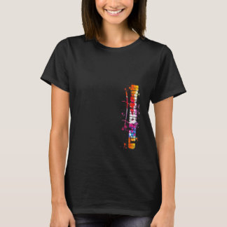 Huddersfield Lettering Waterverf Huddersfield T-shirt