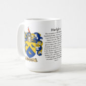 Hudgins, de oorsprong, de betekenis en de rest koffiemok (Voorkant links)