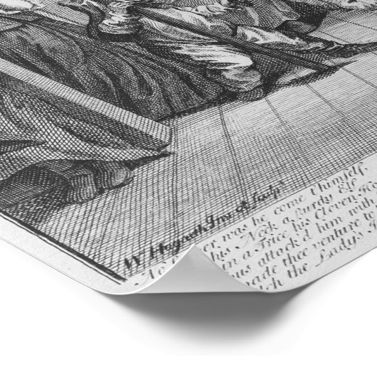 Hudibras Catechiz'd, Bord IV Poster (Hoek)