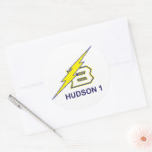 HUDSON 1 RONDE STICKER (Envelop)