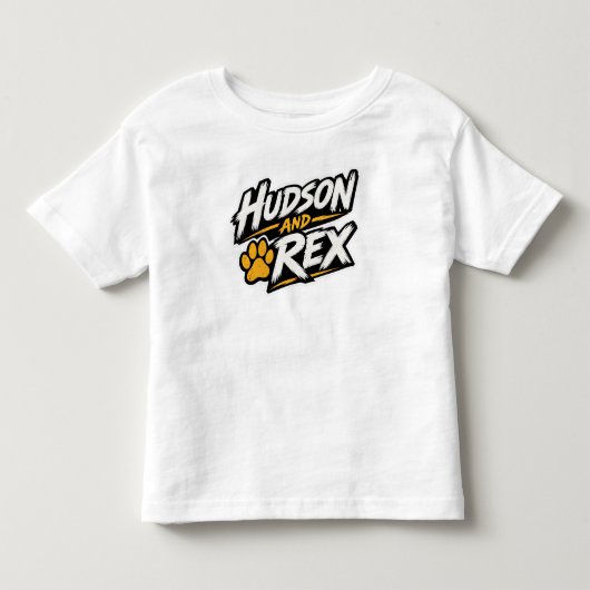 Hudson and Rex Kinder Shirts (Voorkant)