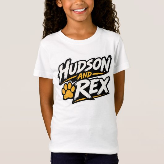 Hudson and Rex T-shirt (Voorkant)