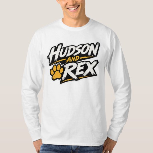 Hudson and Rex T-shirt (Voorkant)
