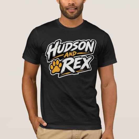 Hudson and Rex T-shirt (Voorkant)