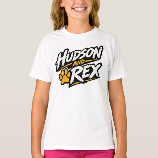 Hudson and Rex T-shirt (Voorkant)